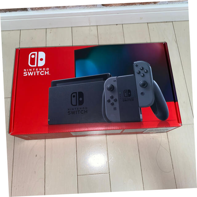 Nintendo Switch(ニンテンドースイッチ)のNintendo Switch Joy-Con(L)/(R) グレー エンタメ/ホビーのゲームソフト/ゲーム機本体(家庭用ゲーム機本体)の商品写真