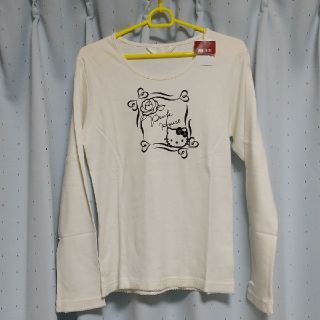 ピンクハウス(PINK HOUSE)の2444新品ピンクハウス長袖Tシャツ L キティ(Tシャツ(長袖/七分))