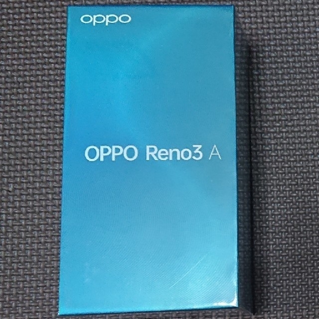 新品未開封 OPPO Reno3A Black UQmobile版 SIMフリー