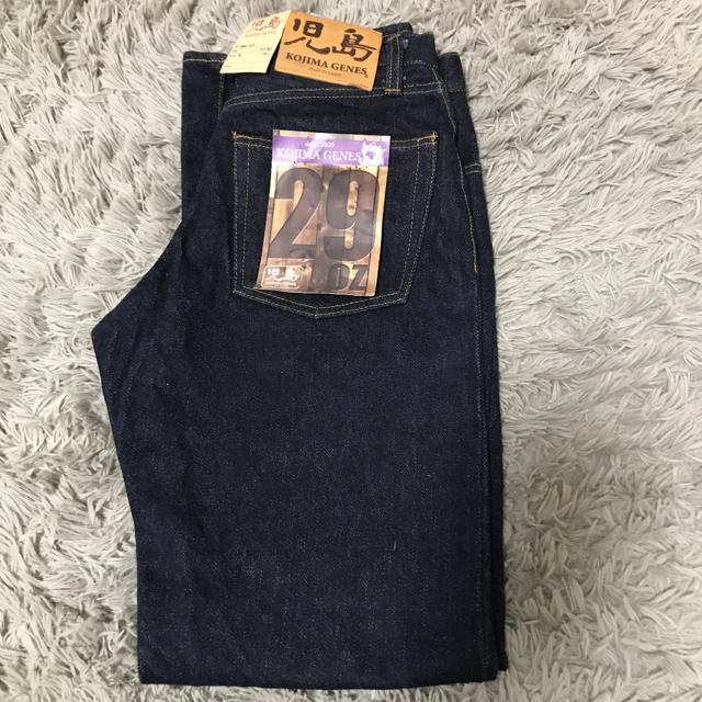 児島ジーンズ 極厚 29oz セルビッチ 貴重 30インチ RNB-125ワタリ約305センチ