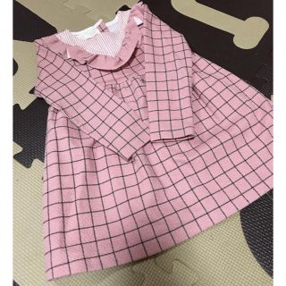 ザラキッズ(ZARA KIDS)のザラベビー　ワンピース　フォーマル　80(ワンピース)