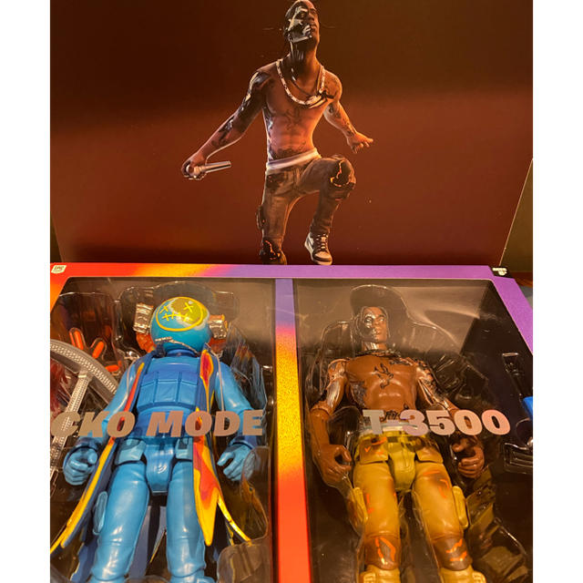 ゲームキャラクターTravis Fortnite 12 Action Figure Duo Set