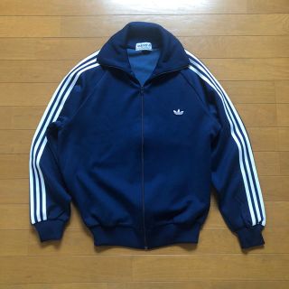 アディダス(adidas)のアディダス★vintage★デサント★トラックジャージ★トレフォイル ★美品★紺(ジャージ)