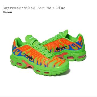 シュプリーム(Supreme)のsupreme Air Max plus Green 27.5cm(スニーカー)