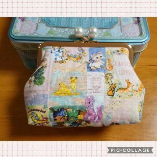 フランシュリッペ(franche lippee)の愛春さま専用♪がま口ポーチ スノーアンティーク(ポーチ)