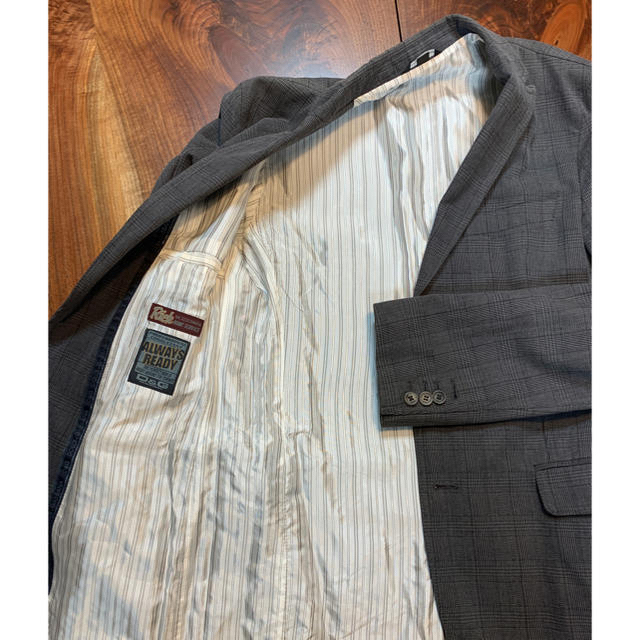 D&G(ディーアンドジー)の美品　D&G グレンチェックジャケット　48 検LEON メンズのジャケット/アウター(テーラードジャケット)の商品写真