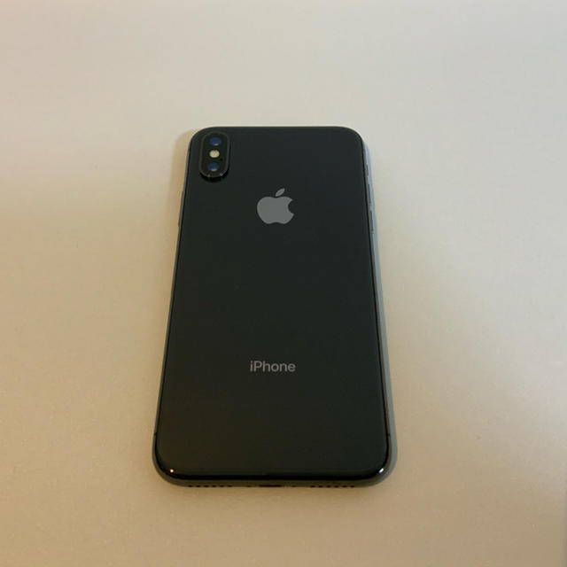 iPhone X Space Gray 256 GB au