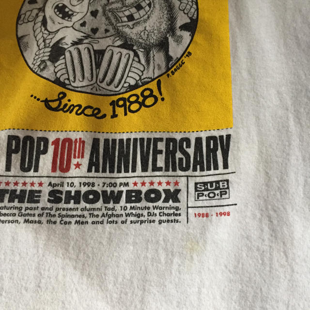 日本公式品 SUB POP 90 生産完了商品 サブポップ Tシャツ