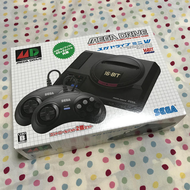 【新品・未開封】SEGA メガドライブミニW MEGA DRIVE