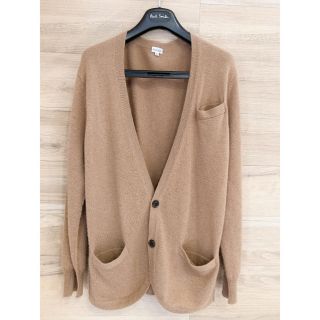 ポールスミス(Paul Smith)の【美品】ポールスミス　キャメル100% カーディガン(カーディガン)