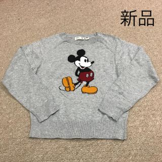 ディズニー(Disney)のディズニー ユニクロ ニットセーター 130 新品(ニット)