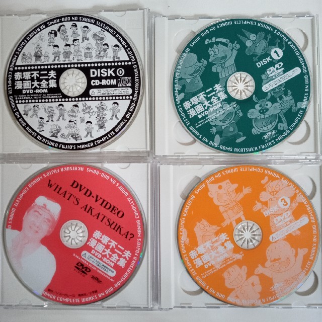 新規購入 赤塚不二夫 DVD-ROM 漫画大全集 少年漫画 - www
