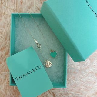 ティファニー(Tiffany & Co.)のTiffany ティファニー ミニ ダブル ハートタグ ペンダント(ネックレス)