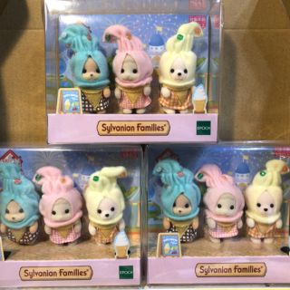 エポックシャ(EPOCH)のシルバニアファミリー　選べる３点セット(ぬいぐるみ/人形)
