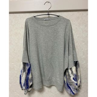 ザラ(ZARA)の値下げ★ほぼ未使用★ ZARA ボリューム袖　トップス(その他)