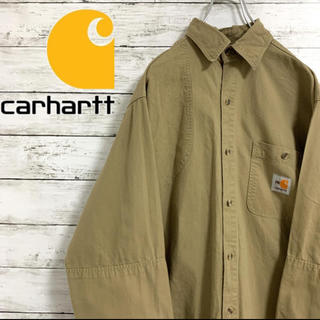 カーハート(carhartt)の希少　90s ビックシャツ　carhartt (シャツ)