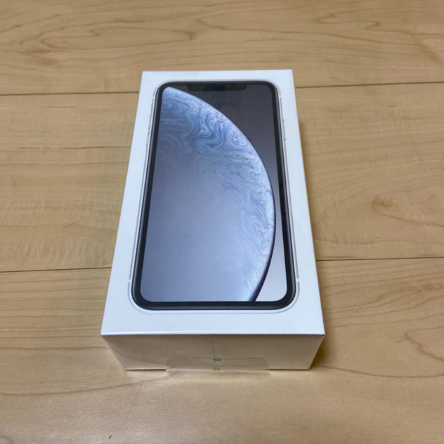 iPhone - 新品未開封 iPhone XR 256GB white ホワイト SIMフリーの通販 ...