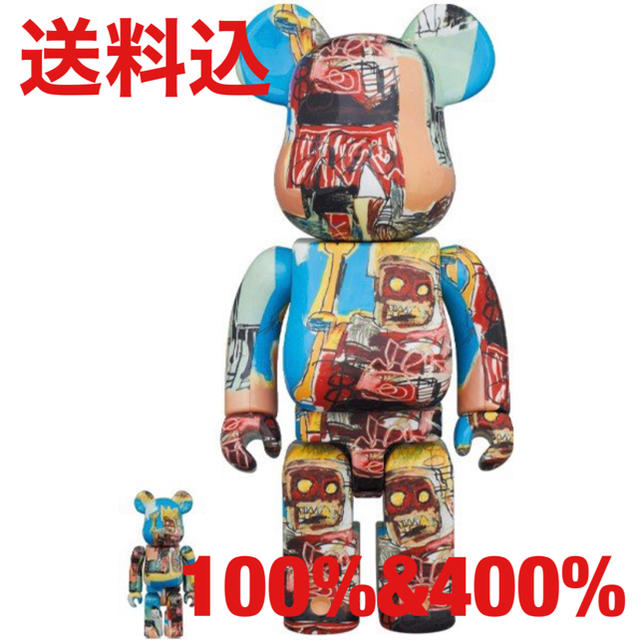 BE＠RBRICK JEAN MICHEL BASQUIAT 100%&400%ベアブリック