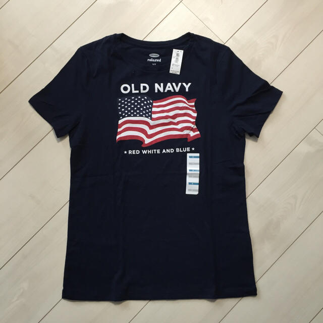 Old Navy(オールドネイビー)の新品♡星条旗柄トップス レディースのトップス(Tシャツ(半袖/袖なし))の商品写真