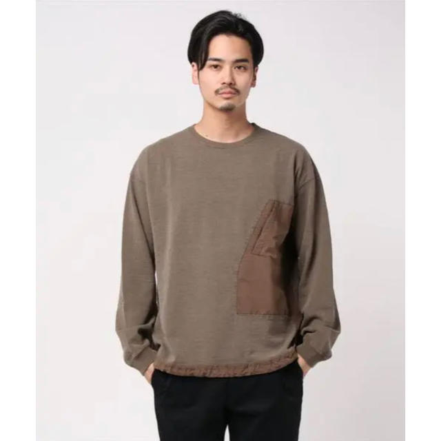 REMI RELIEF(レミレリーフ)の【Begin別注】BRIEFING x REMI RELIEF L/S メンズのトップス(Tシャツ/カットソー(七分/長袖))の商品写真