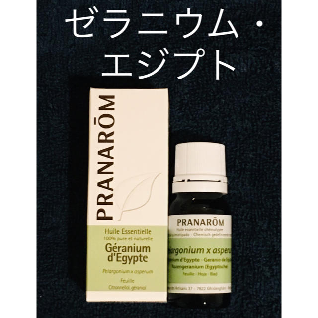 PRANAROM(プラナロム)のプラナロム ゼラニウムエジプト10ml コスメ/美容のリラクゼーション(エッセンシャルオイル（精油）)の商品写真