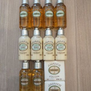 ロクシタン(L'OCCITANE)の楓椛さん専用！ロクシタンアマンド amande ミニサイズ バスグッズ(シャンプー/コンディショナーセット)