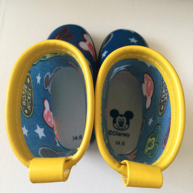 Disney(ディズニー)のディズニー 長靴 14.0㎝ キッズ/ベビー/マタニティのベビー靴/シューズ(~14cm)(長靴/レインシューズ)の商品写真