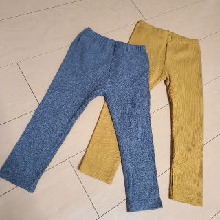 ユニクロ(UNIQLO)のユニクロ 90 100 レギンス 2点セット(パンツ/スパッツ)