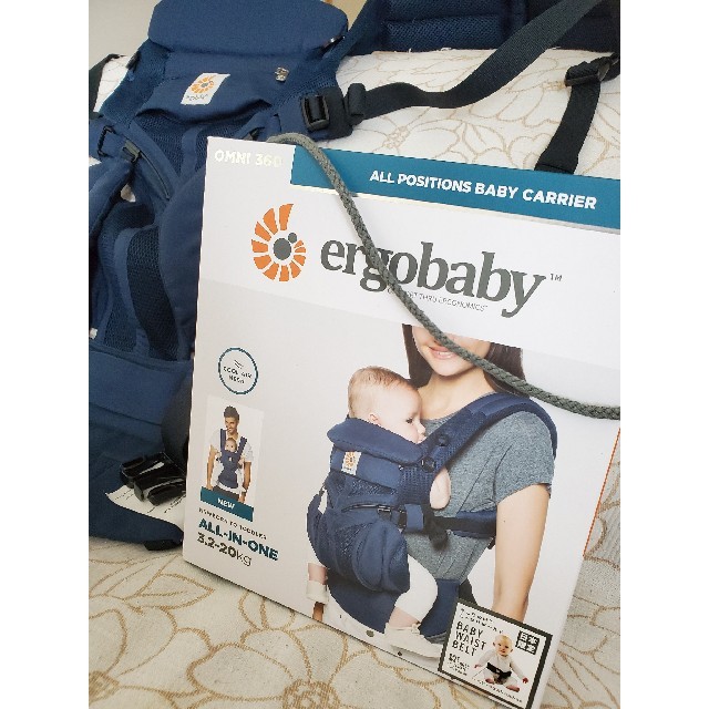 Ergobaby - 日本限定版エルゴベビー オムニ360 クールエア