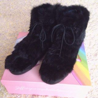 ジェフリーキャンベル(JEFFREY CAMPBELL)のハラコハイカットスニーカー(ブーツ)