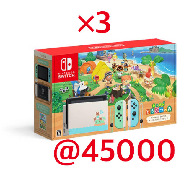 正規品販売! Nintendo Switch ニンテンドースイッチ あつまれどうぶつ