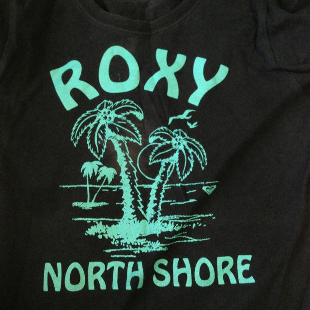 Roxy(ロキシー)のロキシー♥ロンT ブラック レディースのトップス(Tシャツ(長袖/七分))の商品写真