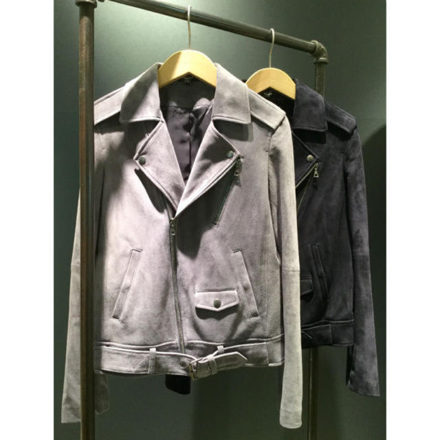 専用 Theory スウェード素材 ライダースジャケット 定価約13万円-