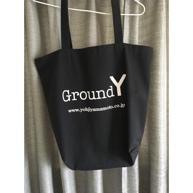Yohji Yamamoto(ヨウジヤマモト)のGround Y  Cotton Canvas Logo Tote Bag   レディースのバッグ(トートバッグ)の商品写真