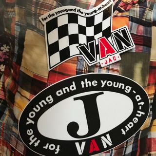 ヴァンヂャケット(VAN Jacket)の VANステッカー2枚セット耐候性良好　貴重タイプ(その他)