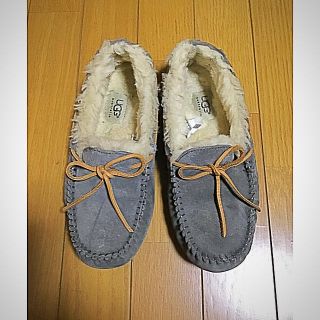 アグ(UGG)のUGG アグ モカシン DAKOTA ダコタ　ピューター　グレーUS6/23cm(スリッポン/モカシン)