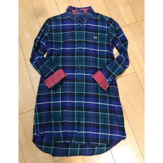 フレッドペリー(FRED PERRY)のフレッドペリー　シャツワンピース　Sサイズ(シャツ/ブラウス(長袖/七分))