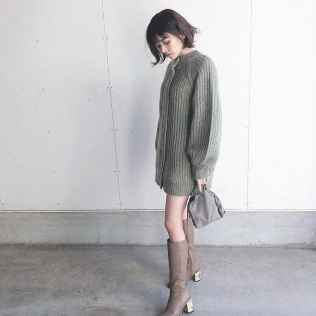 モヘアミドルカーディガン - burnet.com.ar