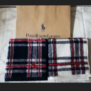 ラルフローレン(Ralph Lauren)の新品　ラルフローレン　タオルハンカチ(ハンカチ)