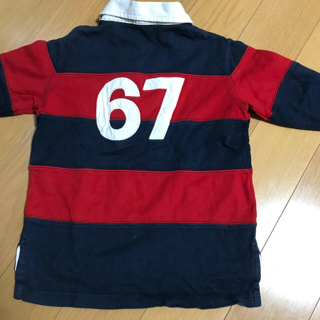 POLO RALPH LAUREN(ポロラルフローレン)のラルフローレン　ボーダーポロシャツ キッズ/ベビー/マタニティのキッズ服男の子用(90cm~)(Tシャツ/カットソー)の商品写真