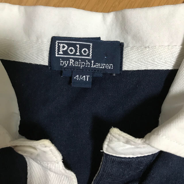 POLO RALPH LAUREN(ポロラルフローレン)のラルフローレン　ボーダーポロシャツ キッズ/ベビー/マタニティのキッズ服男の子用(90cm~)(Tシャツ/カットソー)の商品写真