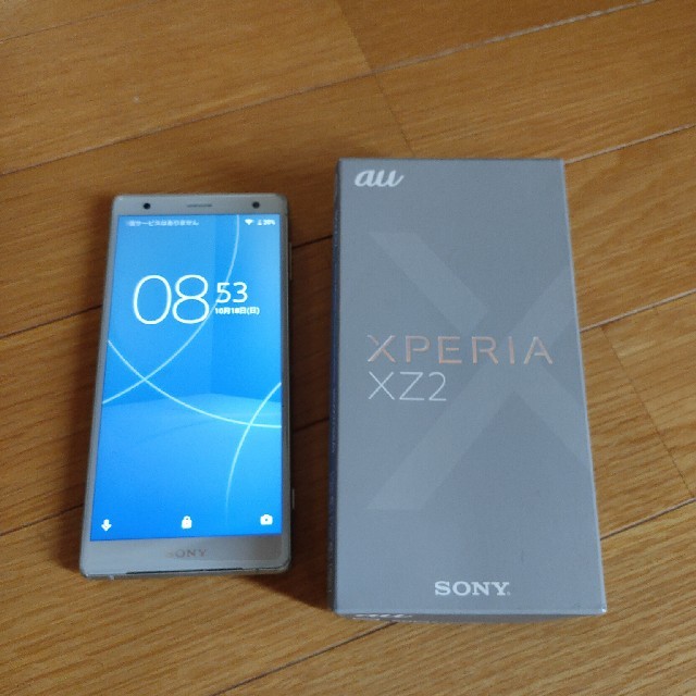Androidスマホ SOV37 リキッドシルバー simロック解除済み 【特別訳