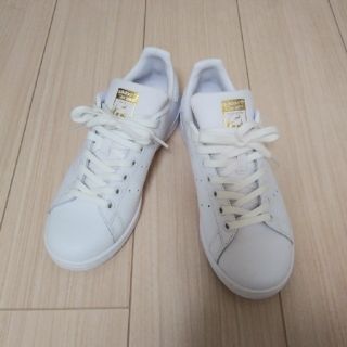 アディダス(adidas)のadidas スタンスミス　ホワイト/ゴールド(スニーカー)