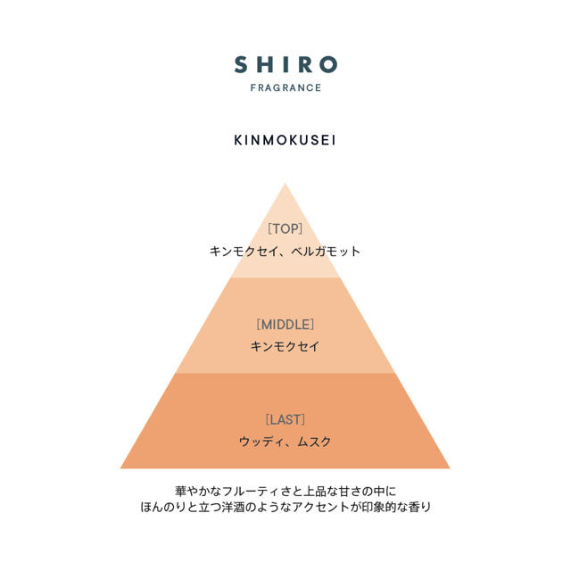 shiro(シロ)のshiro ルームフレグランス　キンモクセイ　箱有り　2つ コスメ/美容のリラクゼーション(アロマディフューザー)の商品写真