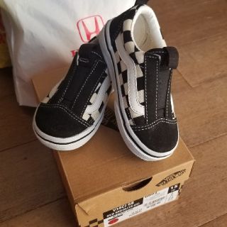 ヴァンズ(VANS)の☆vans  OLD SKOOL 15cm ほぼ新品☆(スニーカー)