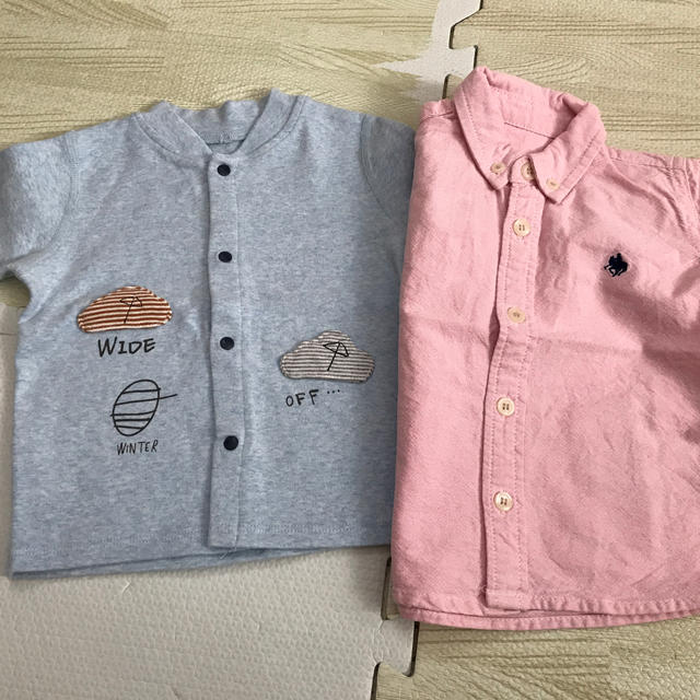 MUJI (無印良品)(ムジルシリョウヒン)の80サイズ　まとめ売り　冬服 キッズ/ベビー/マタニティのベビー服(~85cm)(その他)の商品写真