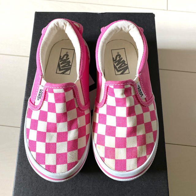 VANS(ヴァンズ)のsatokoto様専用／vans スリッポン　19cm キッズ/ベビー/マタニティのキッズ靴/シューズ(15cm~)(スリッポン)の商品写真