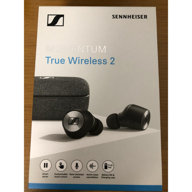 【限定品】 SENNHEISER - 2 Wireless True MOMENTUM 【新品同様】ゼンハイザー ヘッドフォン/イヤフォン