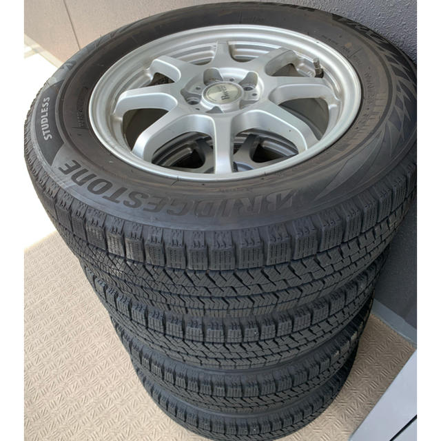 BRIDGESTONE(ブリヂストン)のOREO様専用　ブリザックVRX2 195/65R15 ホイール4本セット 自動車/バイクの自動車(タイヤ・ホイールセット)の商品写真