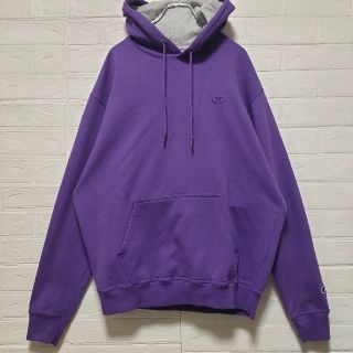 チャンピオン(Champion)のチャンピオン　パーカー　パープル　2XLサイズ(パーカー)